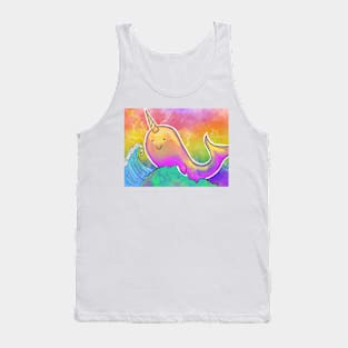 The Dumbest Baby Narwhal (Who We Love) Tank Top